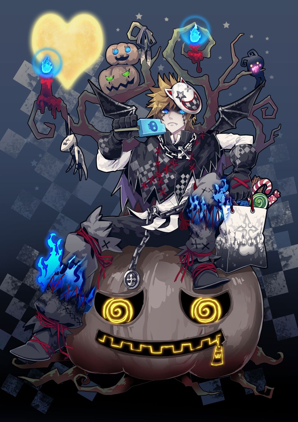 Kingdom Hearts Halloween Wallpapers