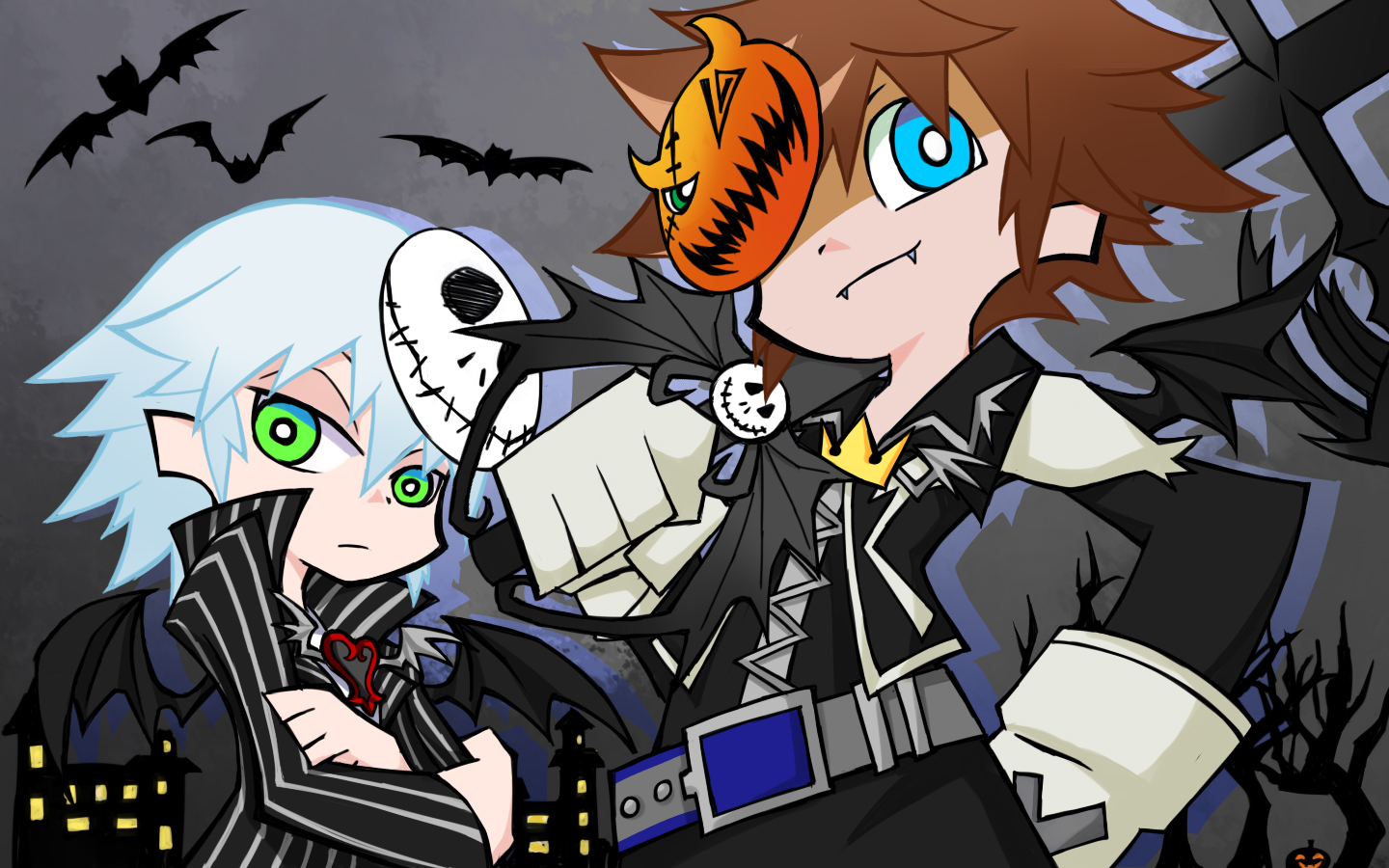 Kingdom Hearts Halloween Wallpapers