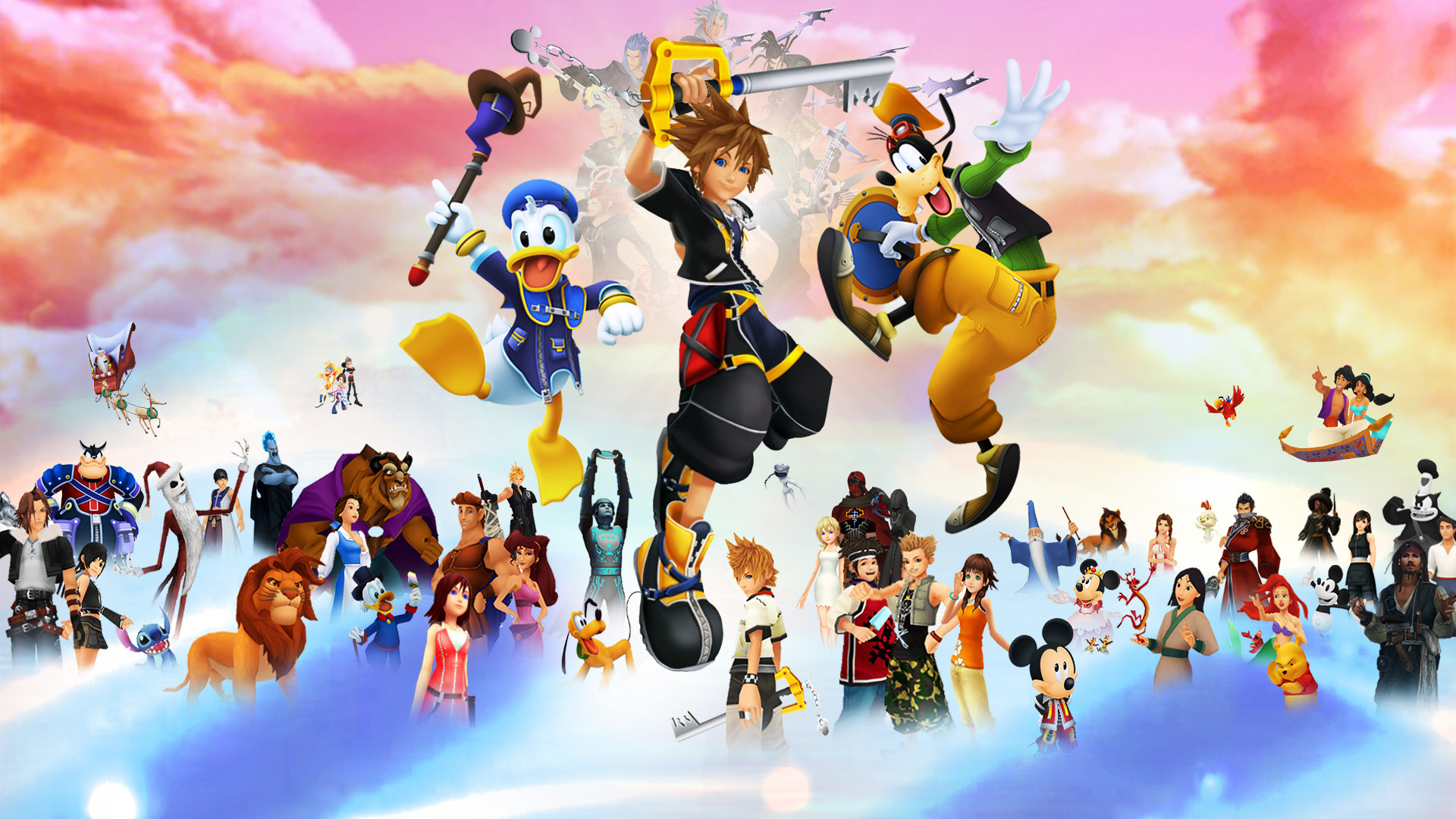 Kingdom Hearts II Wallpapers