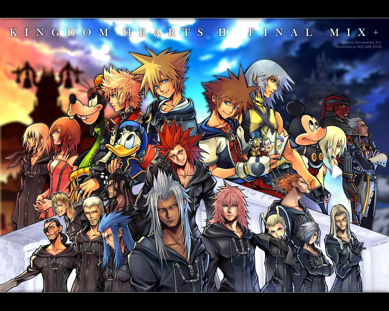 Kingdom Hearts II Wallpapers