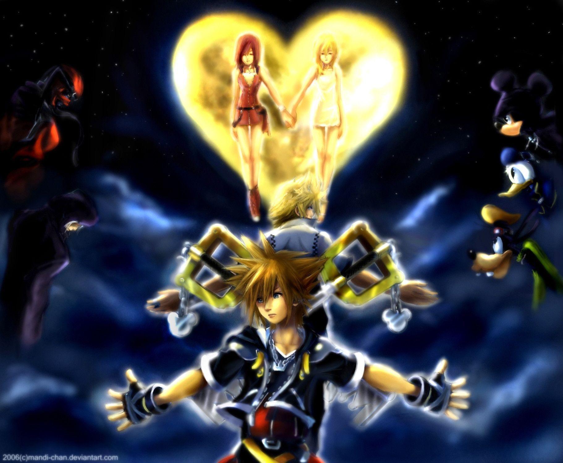 Kingdom Hearts II Wallpapers