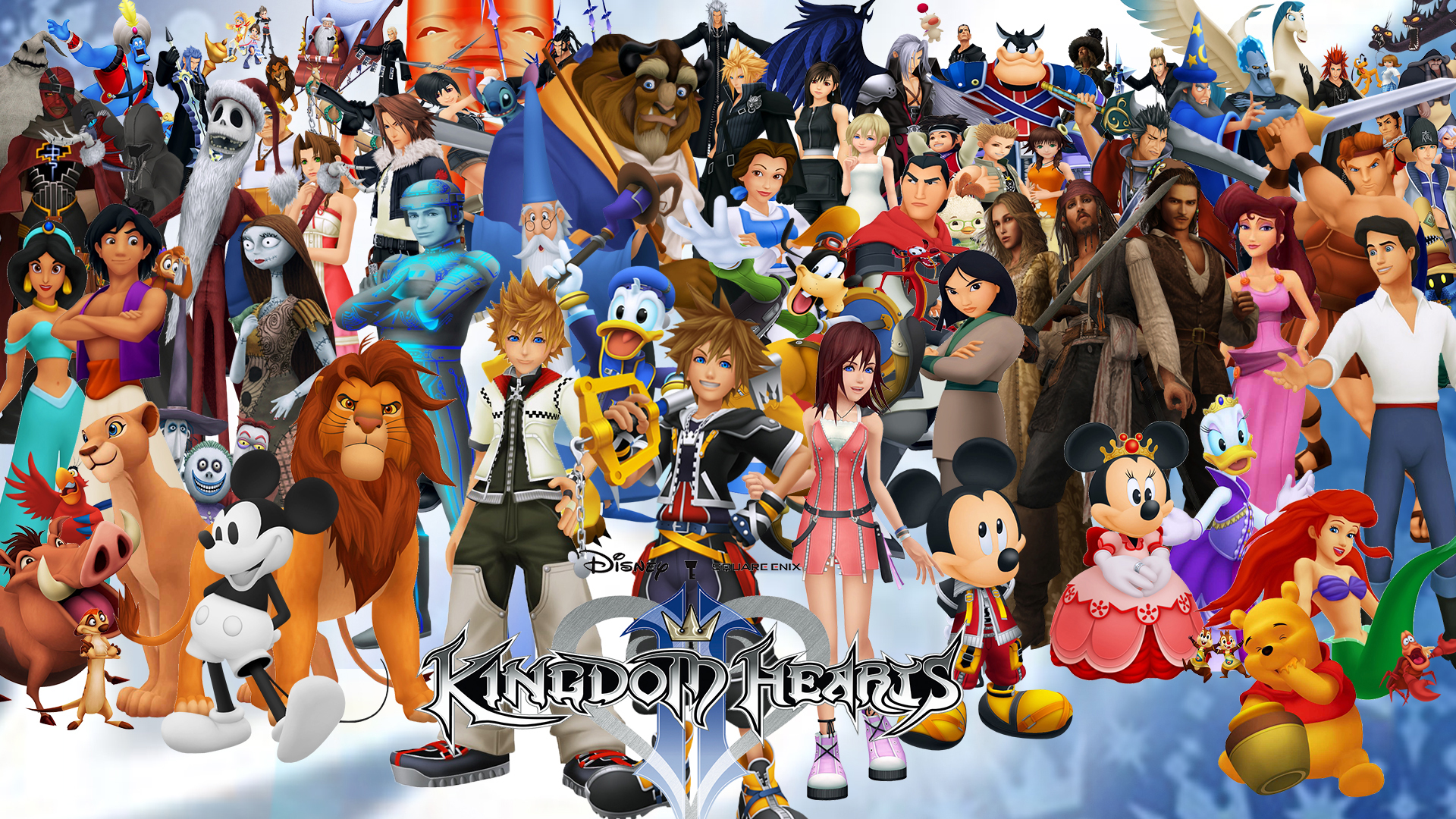 Kingdom Hearts II Wallpapers