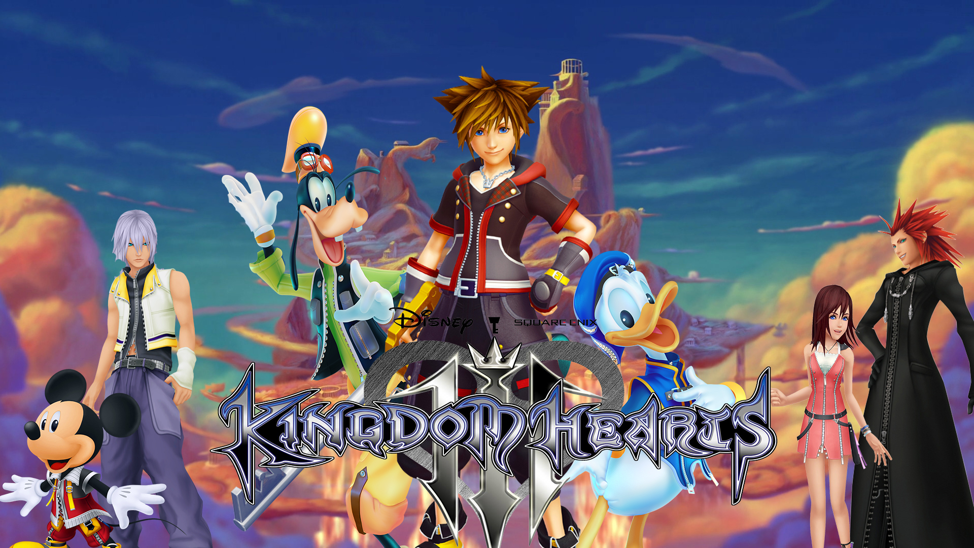 Kingdom Hearts Iii Game Art Wallpapers