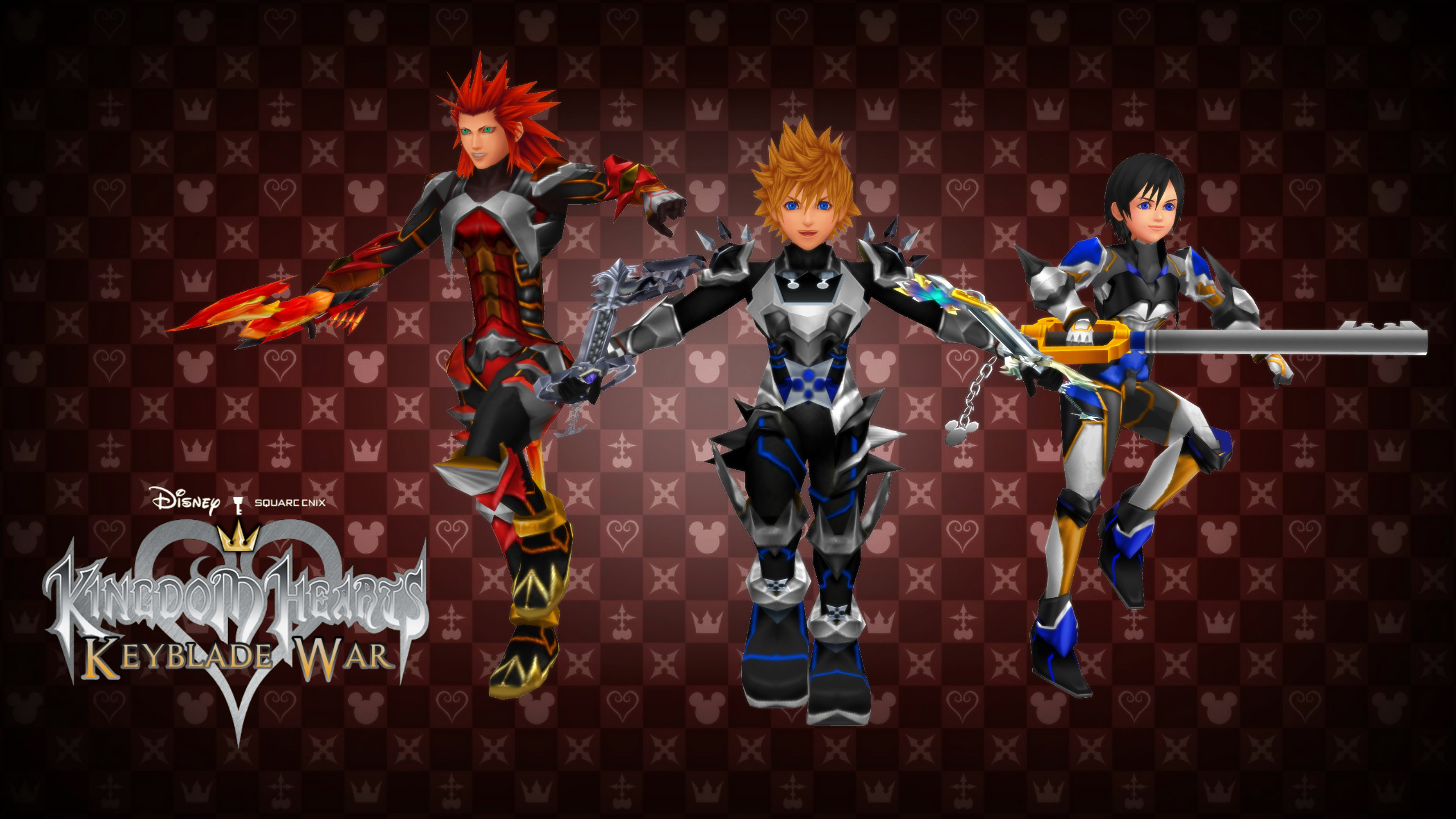 Kingdom Hearts Keyblades Wallpapers
