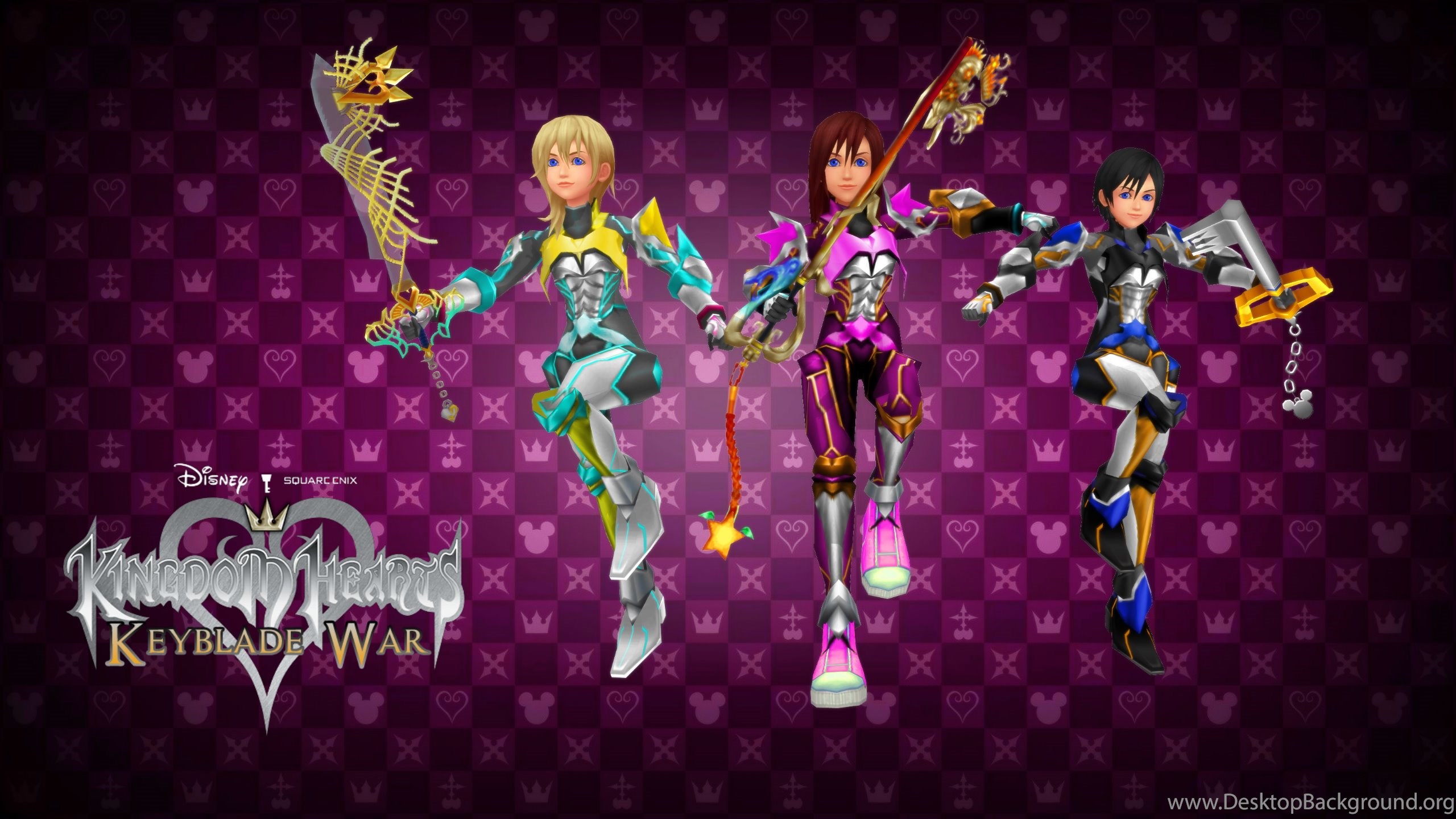 Kingdom Hearts Keyblades Wallpapers