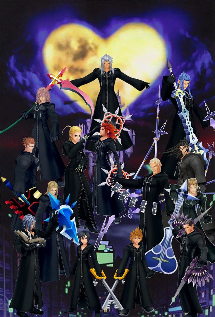 Kingdom Hearts Organization 13 Wallpapers