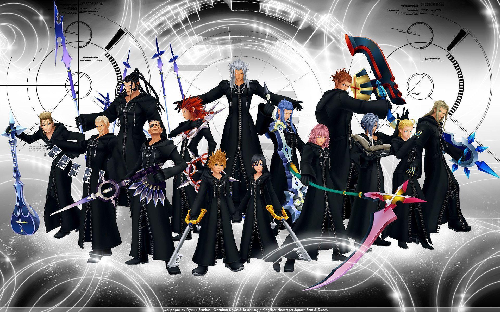 Kingdom Hearts Organization 13 Wallpapers