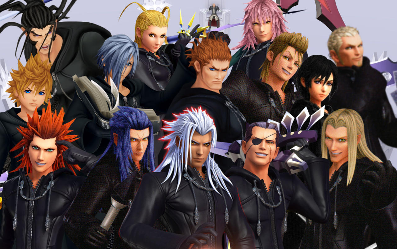 Kingdom Hearts Organization 13 Wallpapers