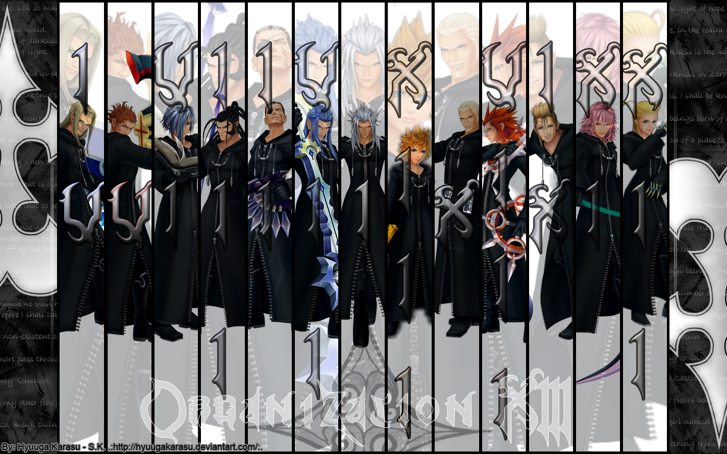 Kingdom Hearts Organization 13 Wallpapers