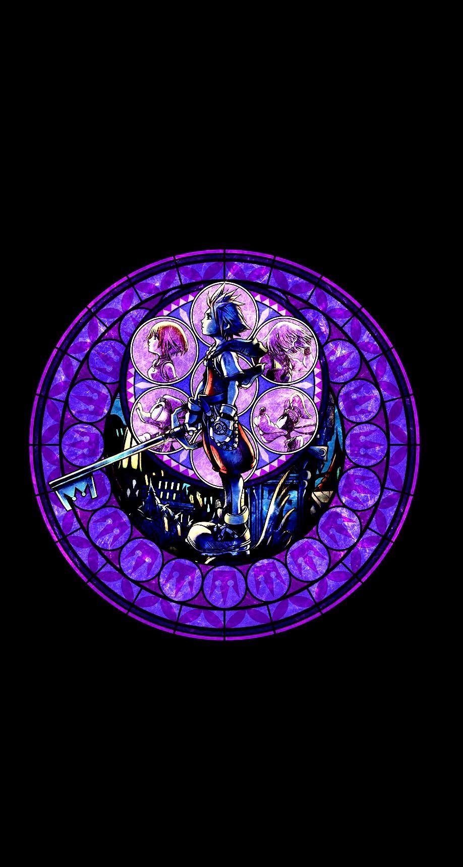 Kingdom Hearts Stained Glass Wallpapers