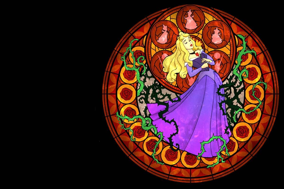 Kingdom Hearts Stained Glass Wallpapers