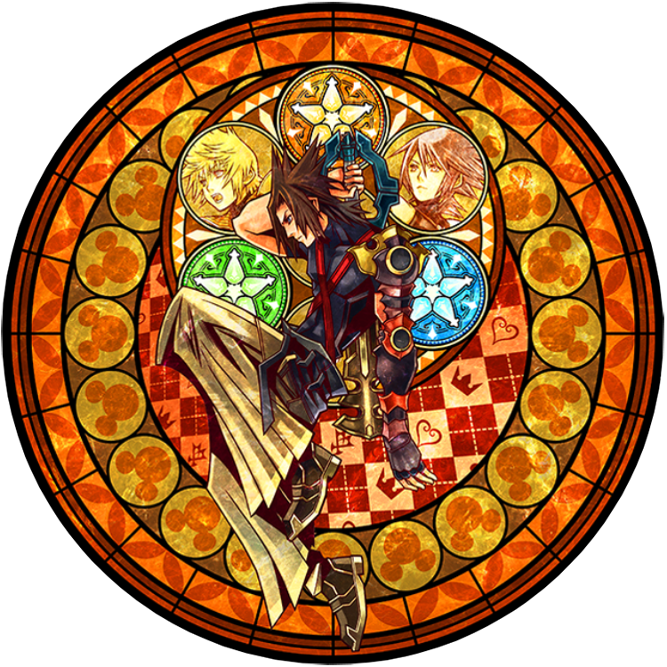 Kingdom Hearts Stained Glass Wallpapers