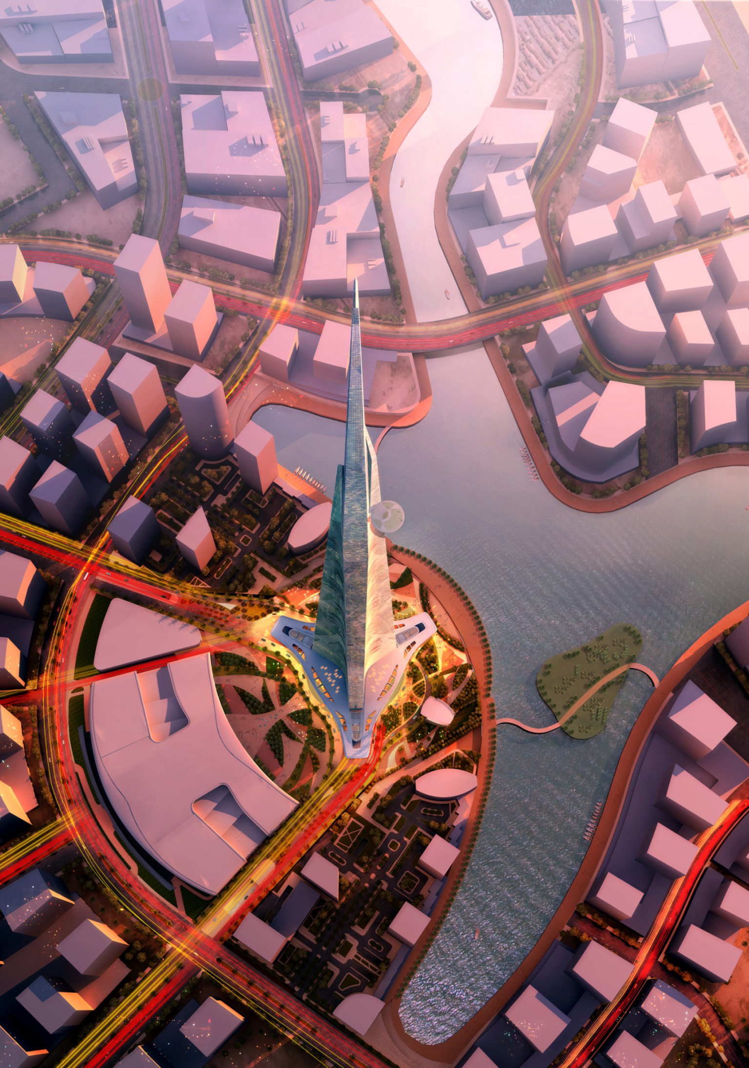 Kingdom Tower Saudi Arabia Wallpapers