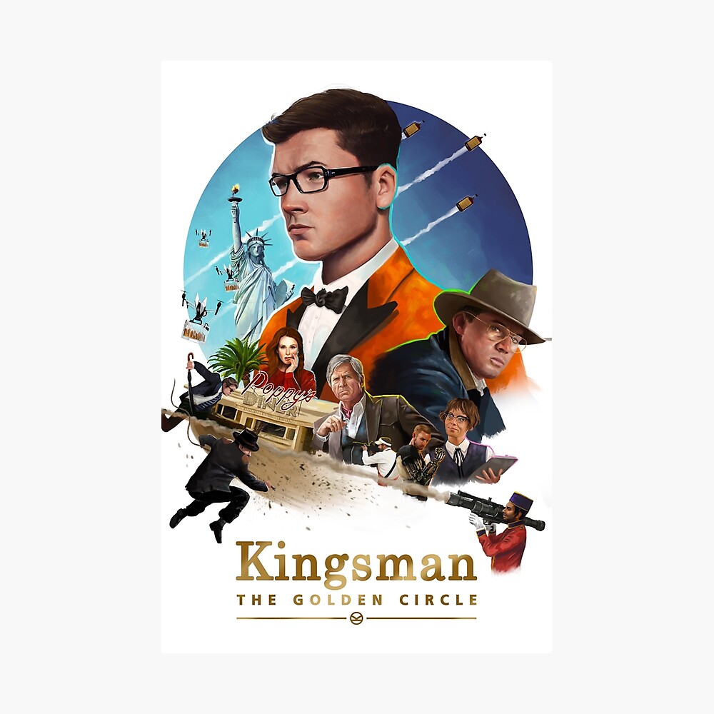 Kingsman The Golden Circle Poster Wallpapers