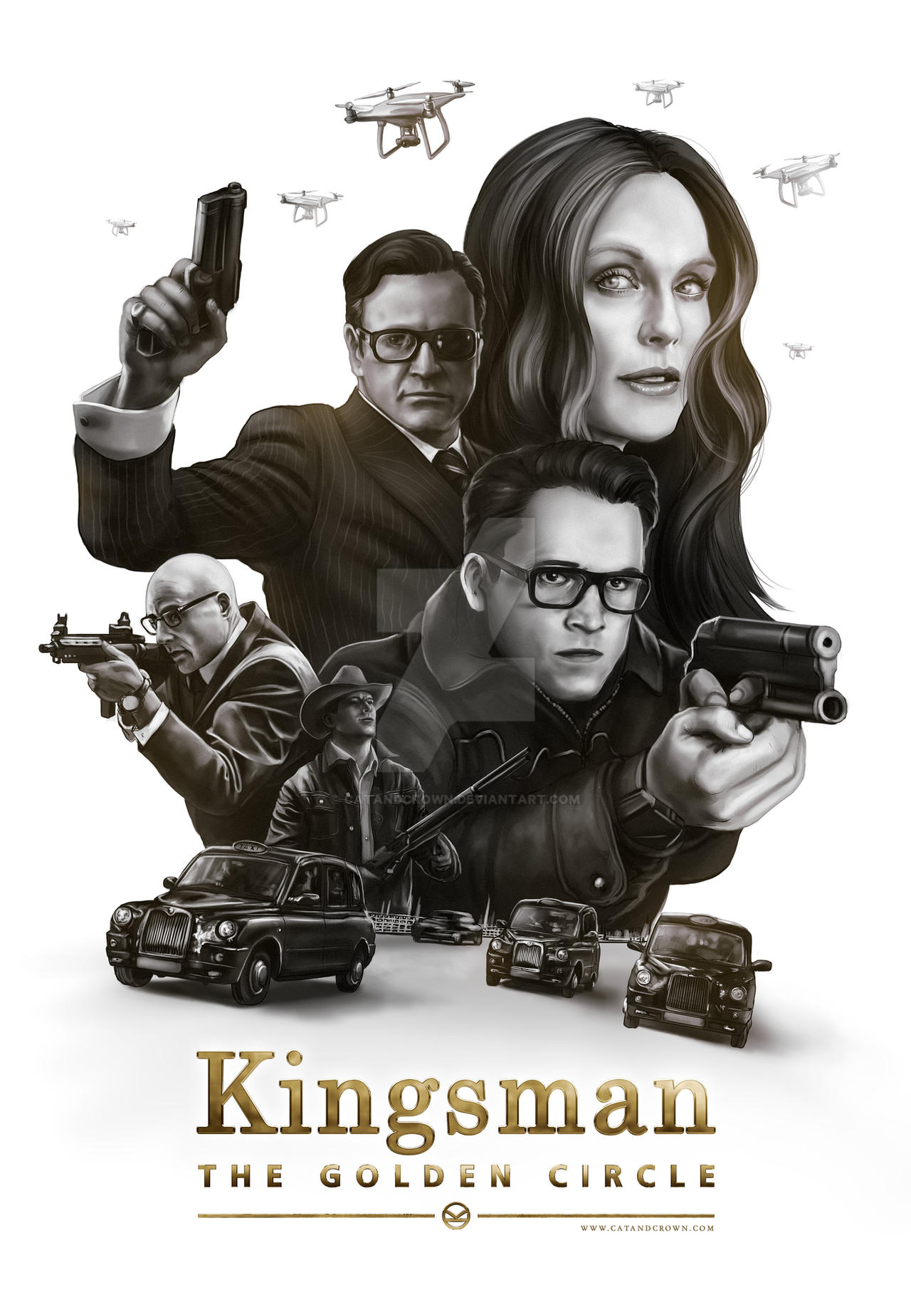 Kingsman The Golden Circle Poster Wallpapers