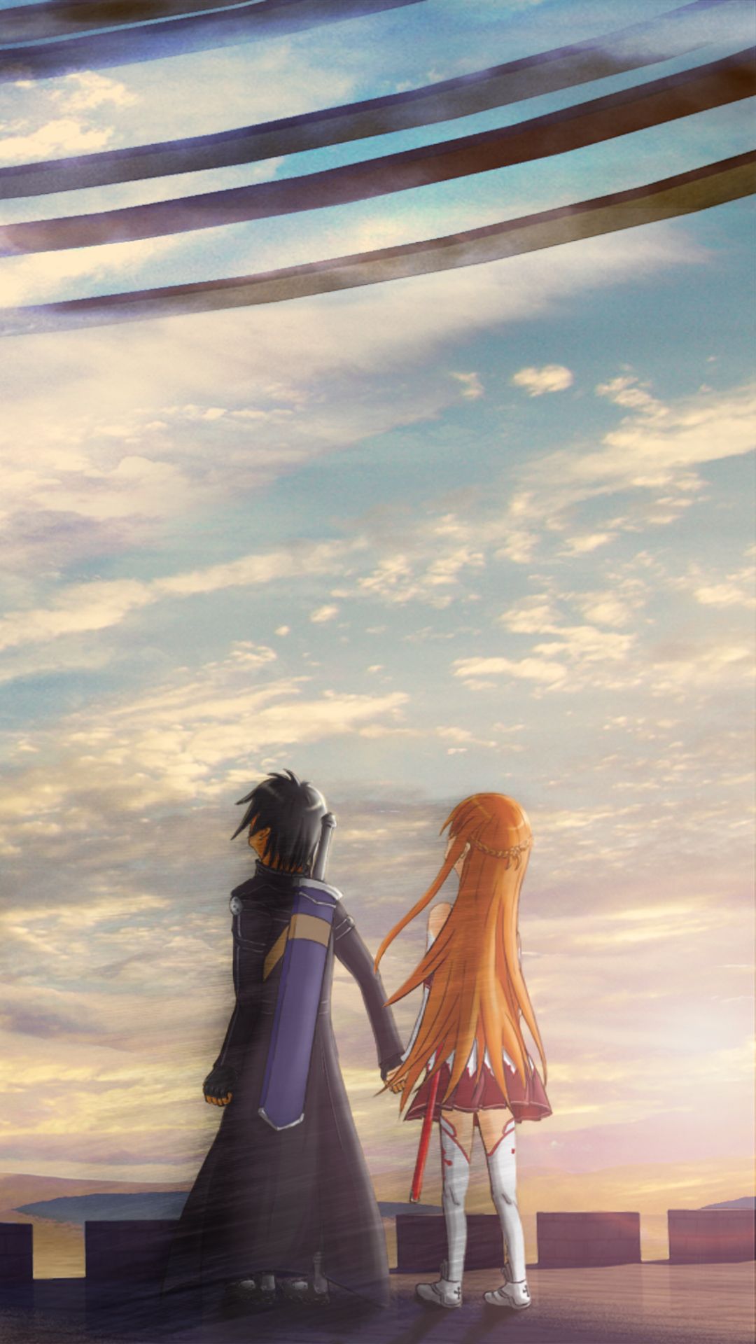 Kirito And Asuna Iphone Wallpapers