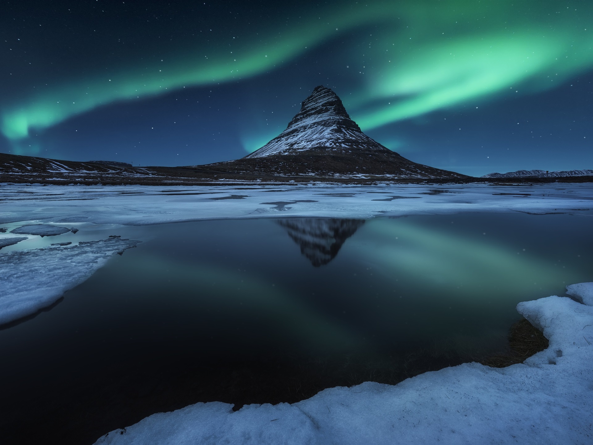 Kirkjufell Hd  Iceland Night Photography Wallpapers