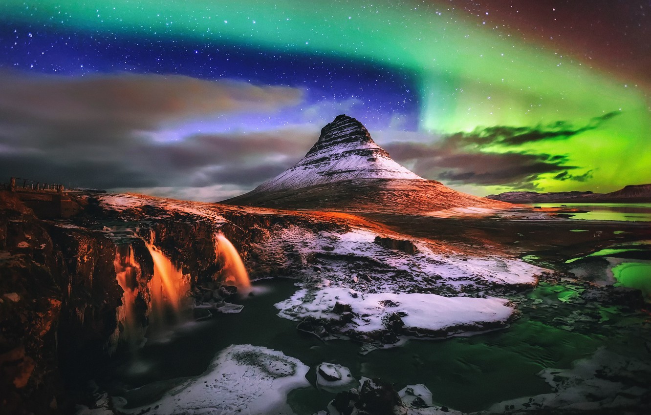 Kirkjufell Hd  Iceland Night Photography Wallpapers