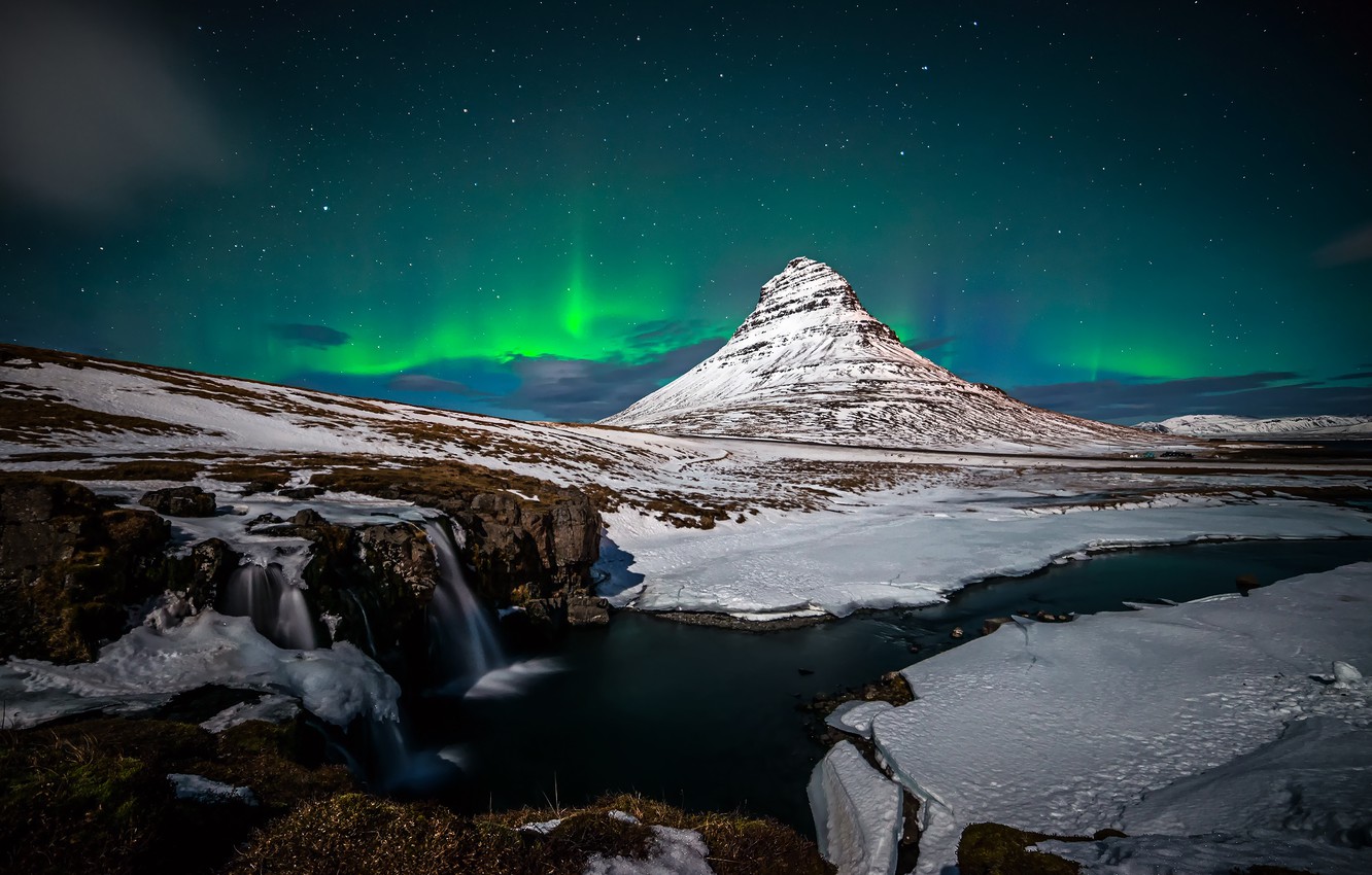 Kirkjufell Hd  Iceland Night Photography Wallpapers