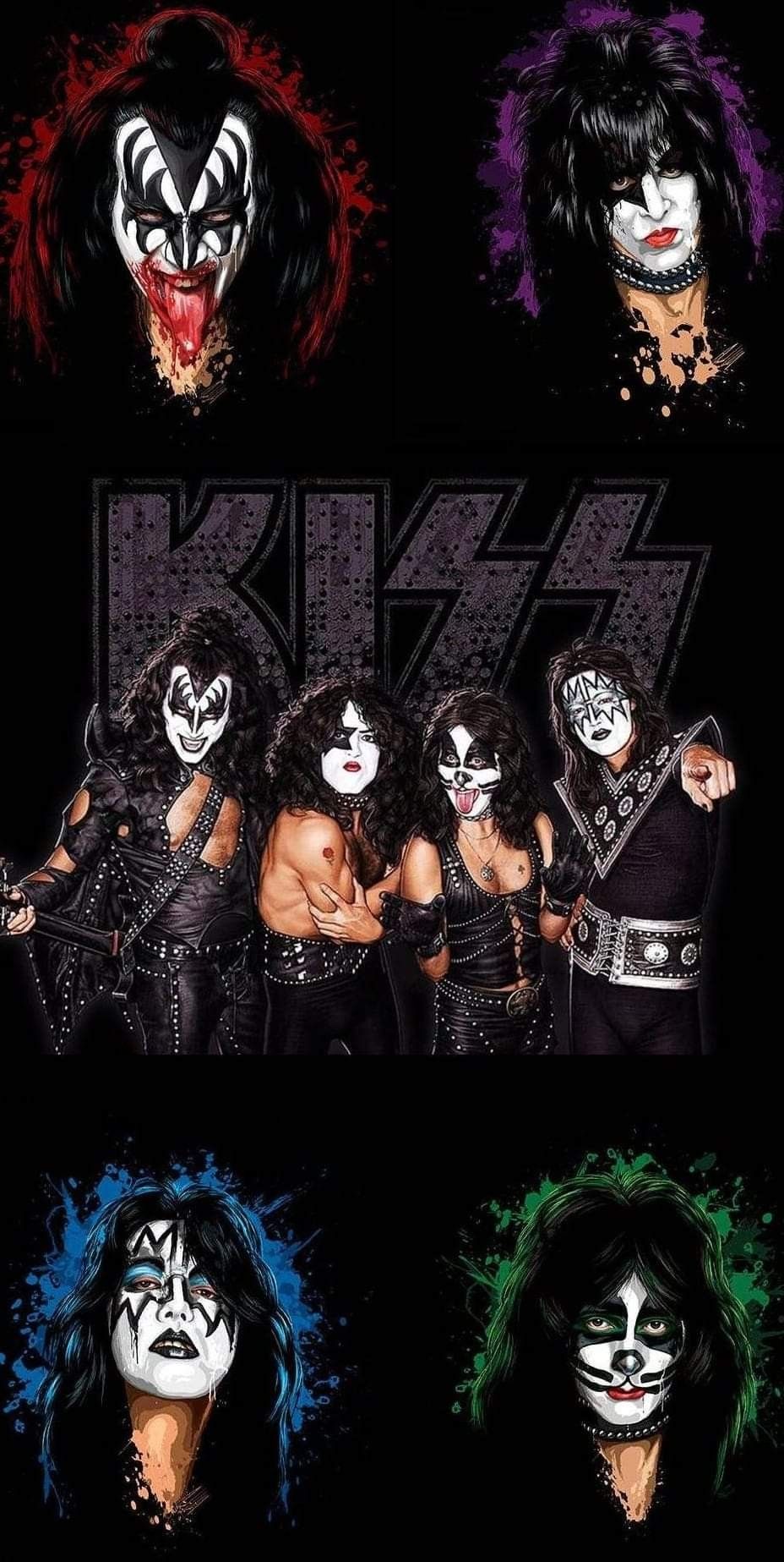 Kiss Iphone Wallpapers