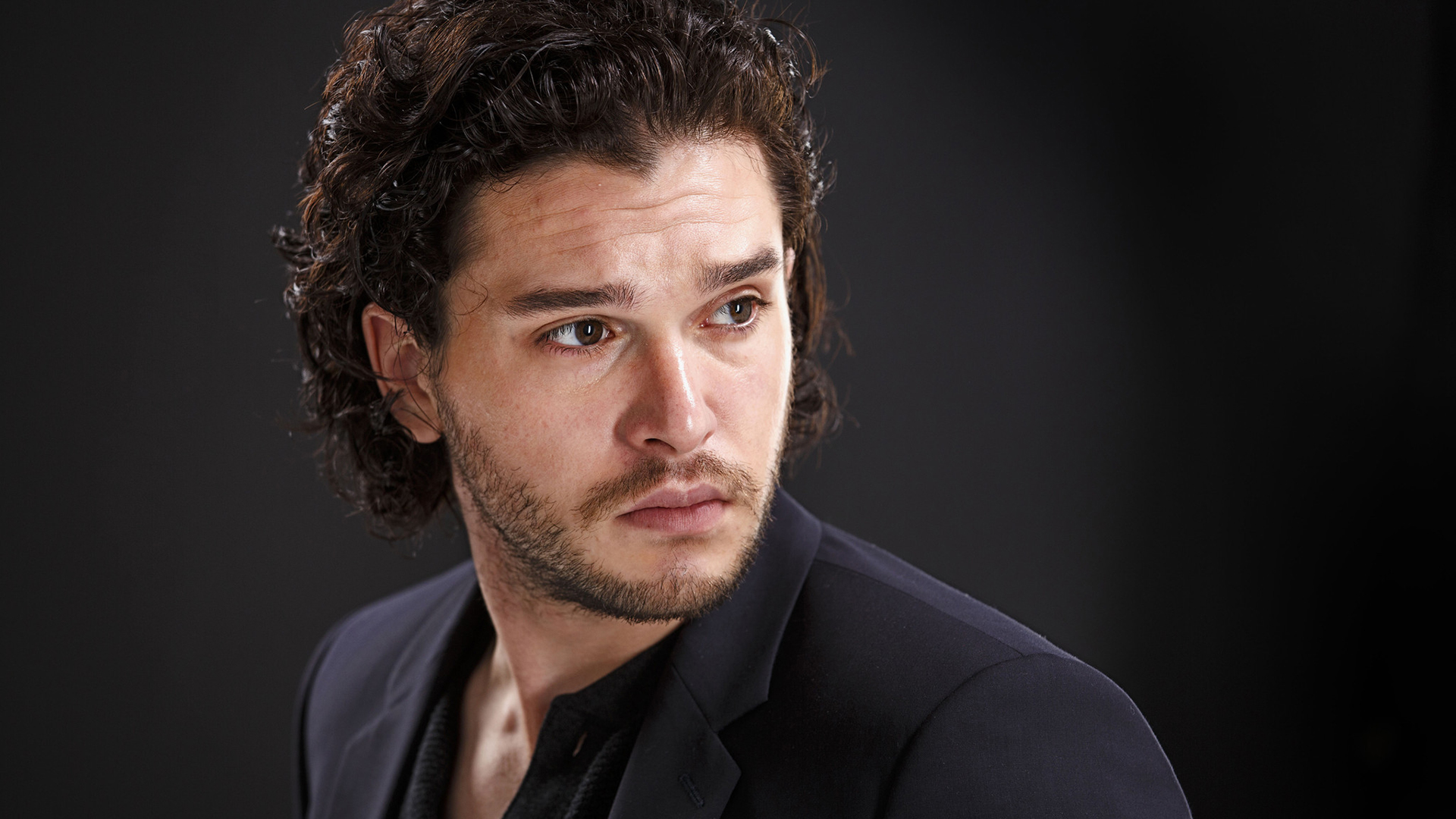 Kit Harington Beard Face Wallpapers