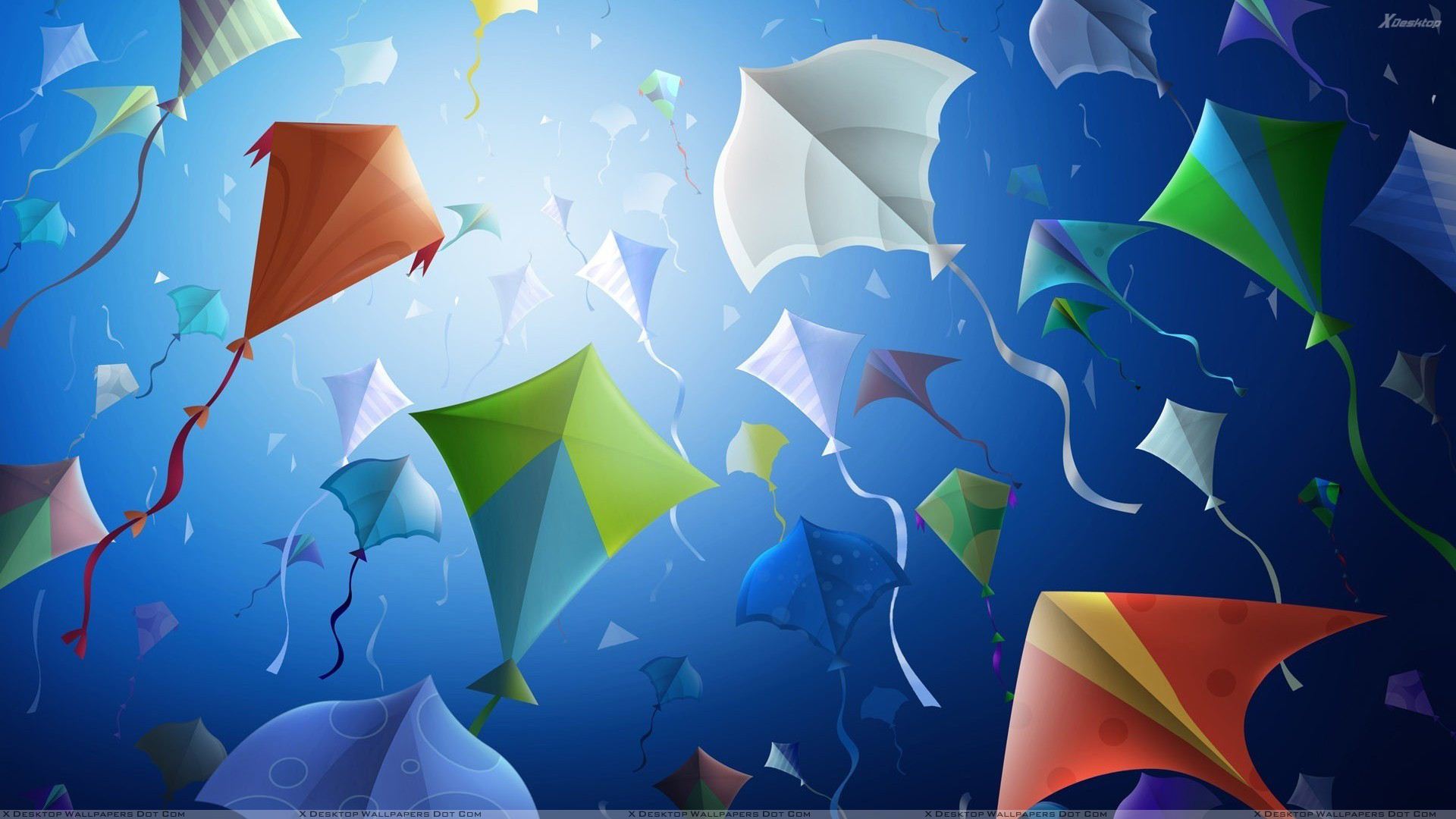 Kite Colorful Pattern Wallpapers