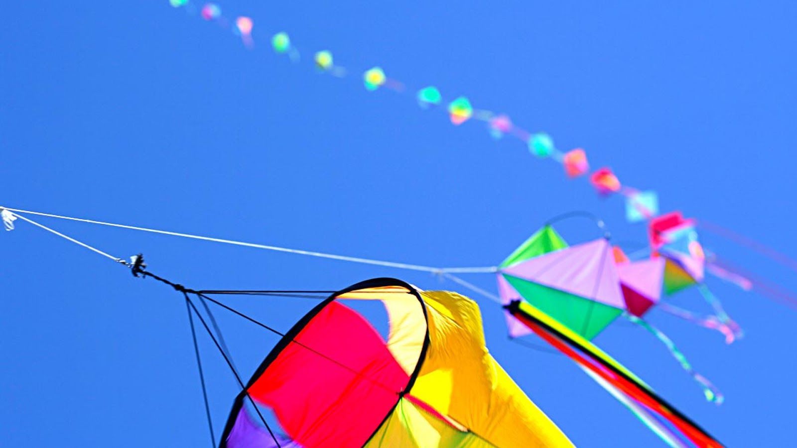 Kite Colorful Pattern Wallpapers