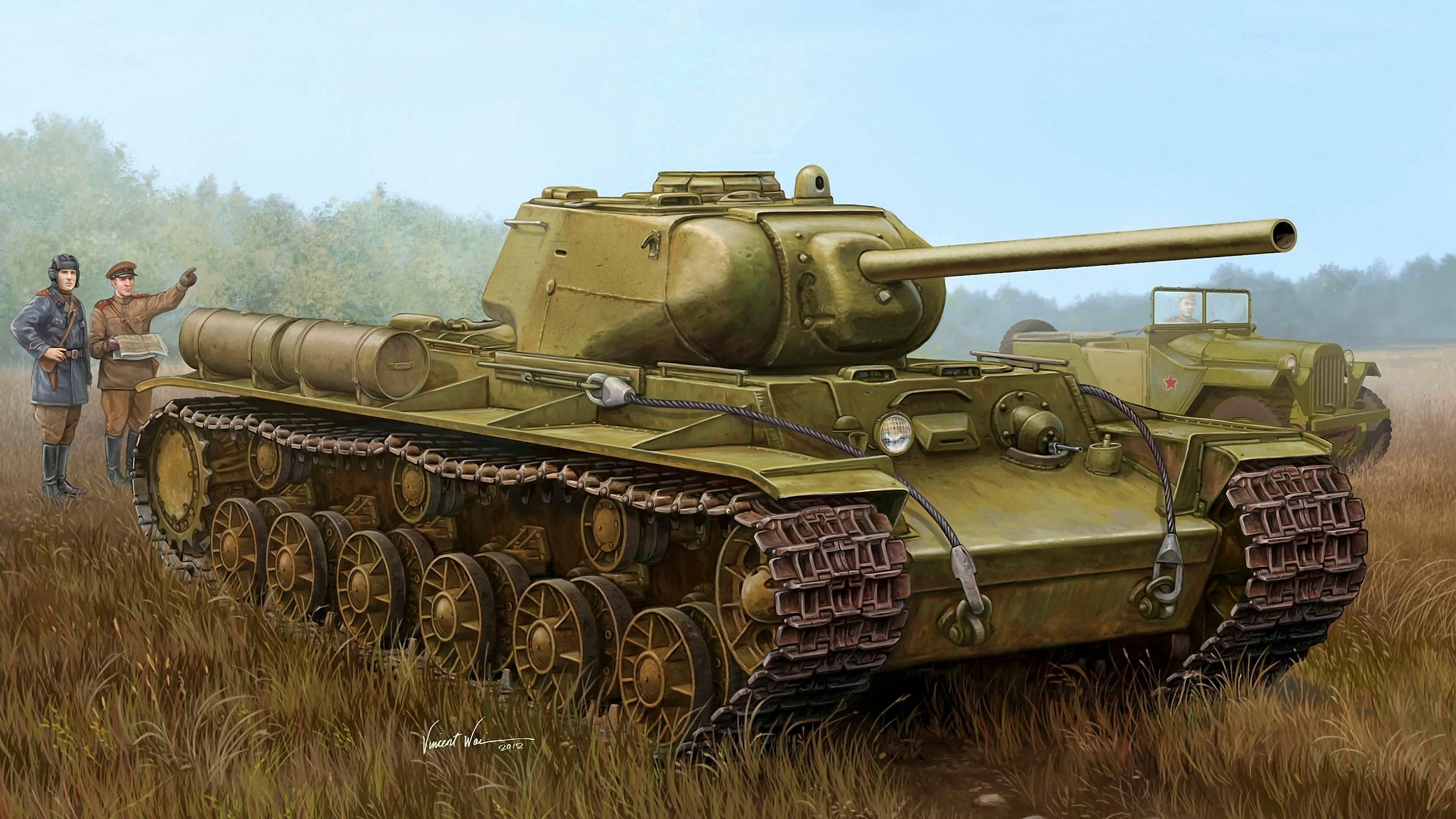 Kliment Voroshilov Tank Wallpapers