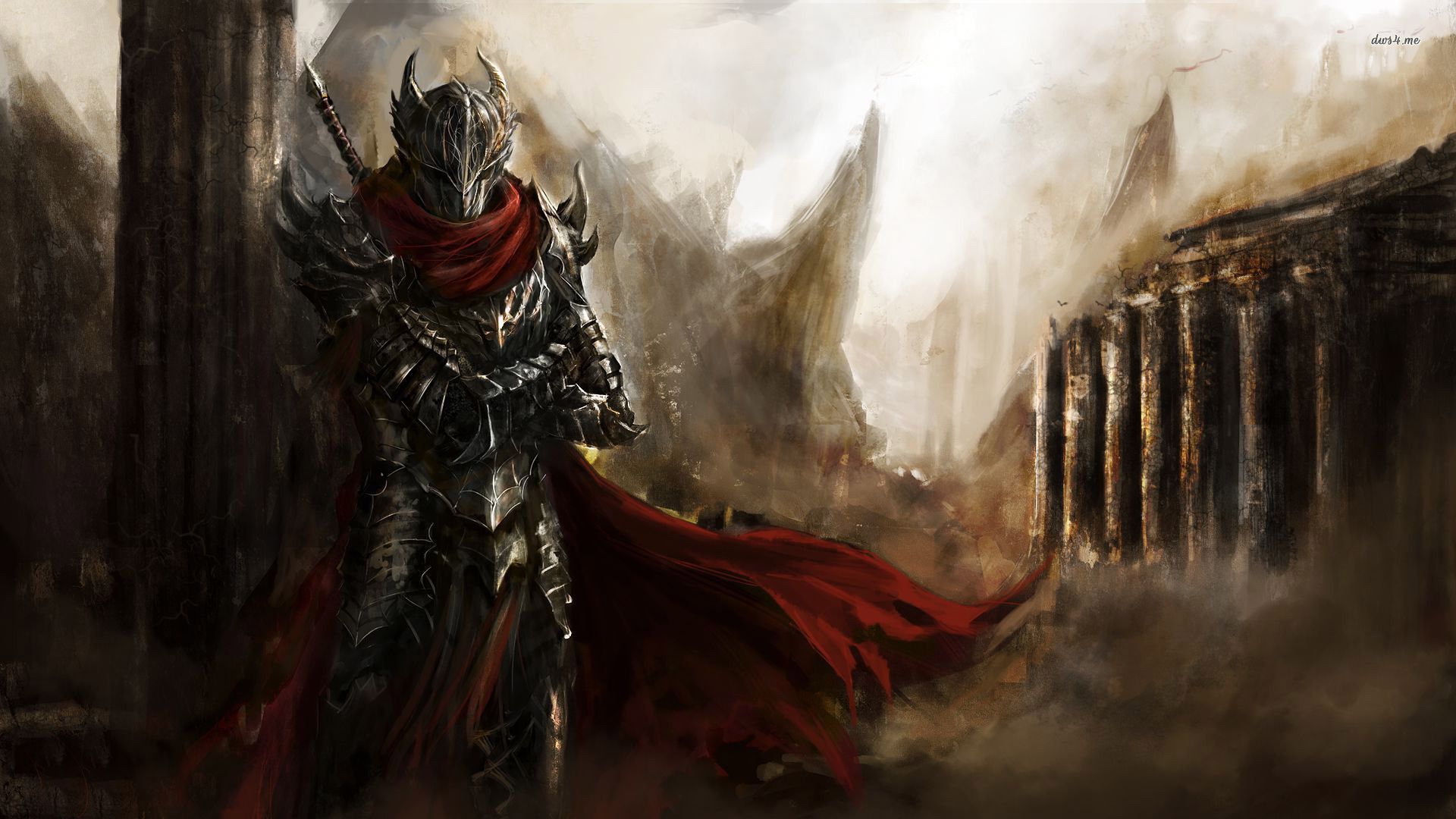 Knight Warrior in Dark Souls Wallpapers