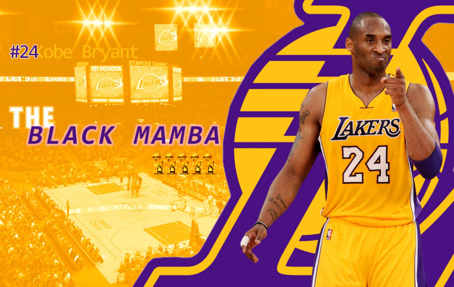 Kobe Bryant Black Mamba Wallpapers