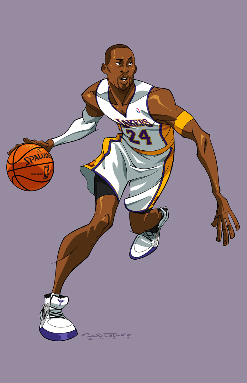 Kobe Drawing Cartoon Wallpapers