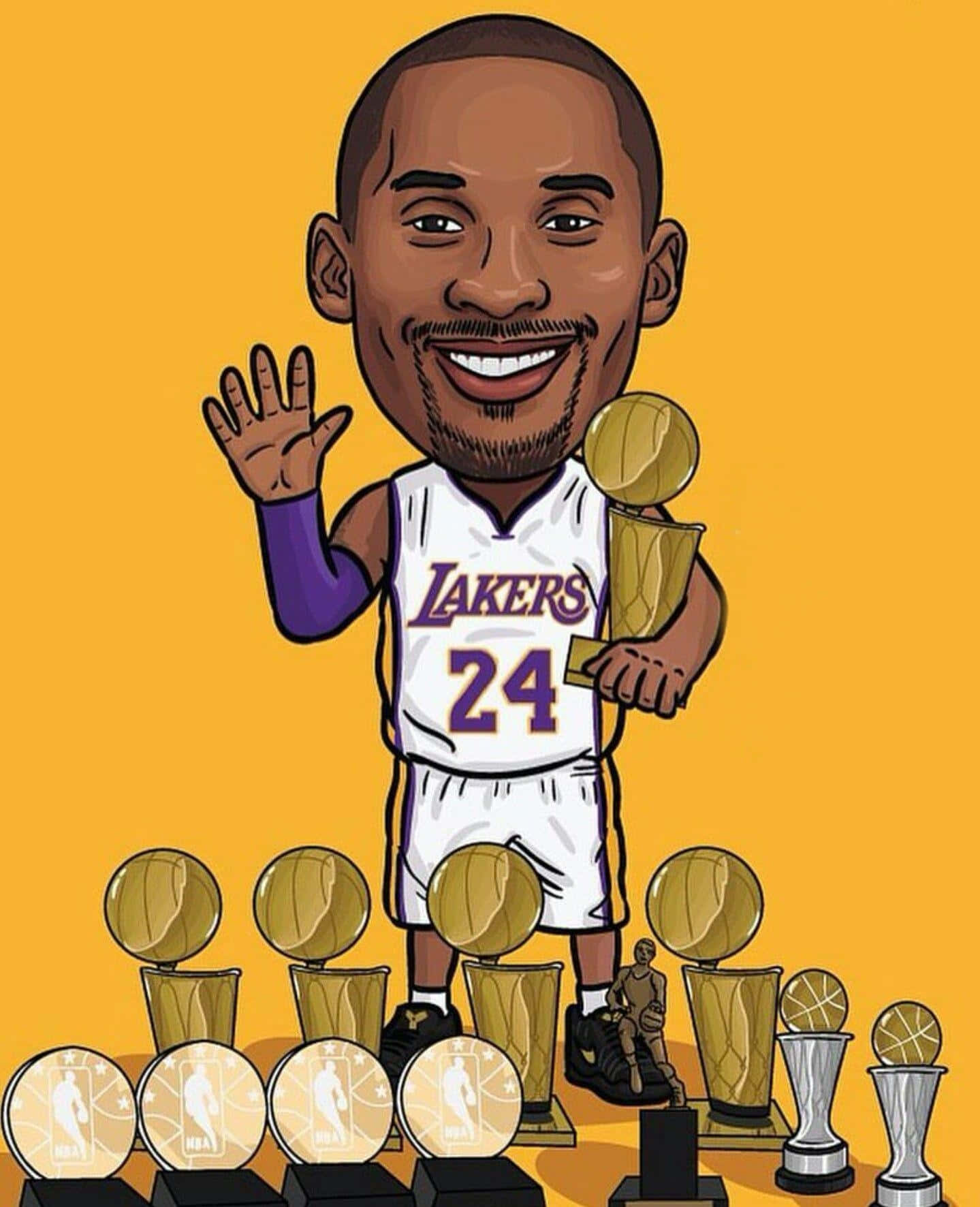 Kobe Drawing Cartoon Wallpapers