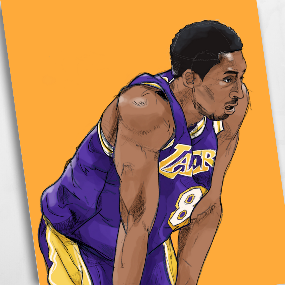 Kobe Drawing Cartoon Wallpapers