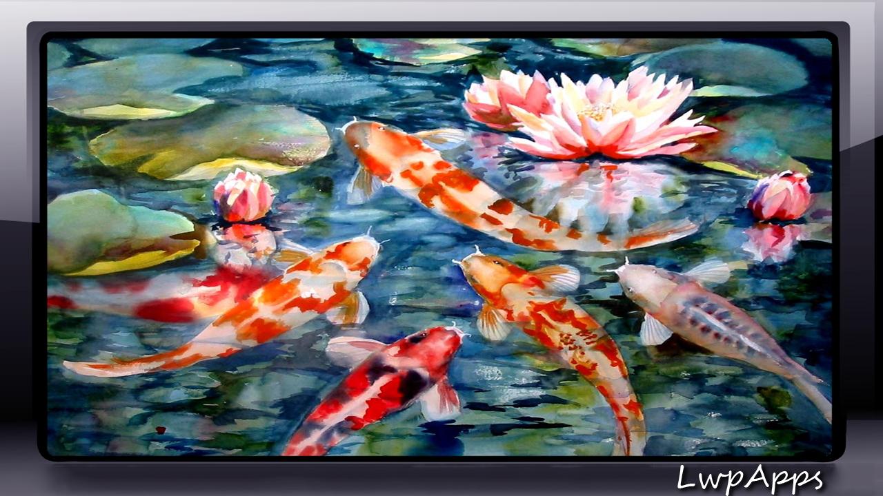 Koi Fish Painting Wallpapers