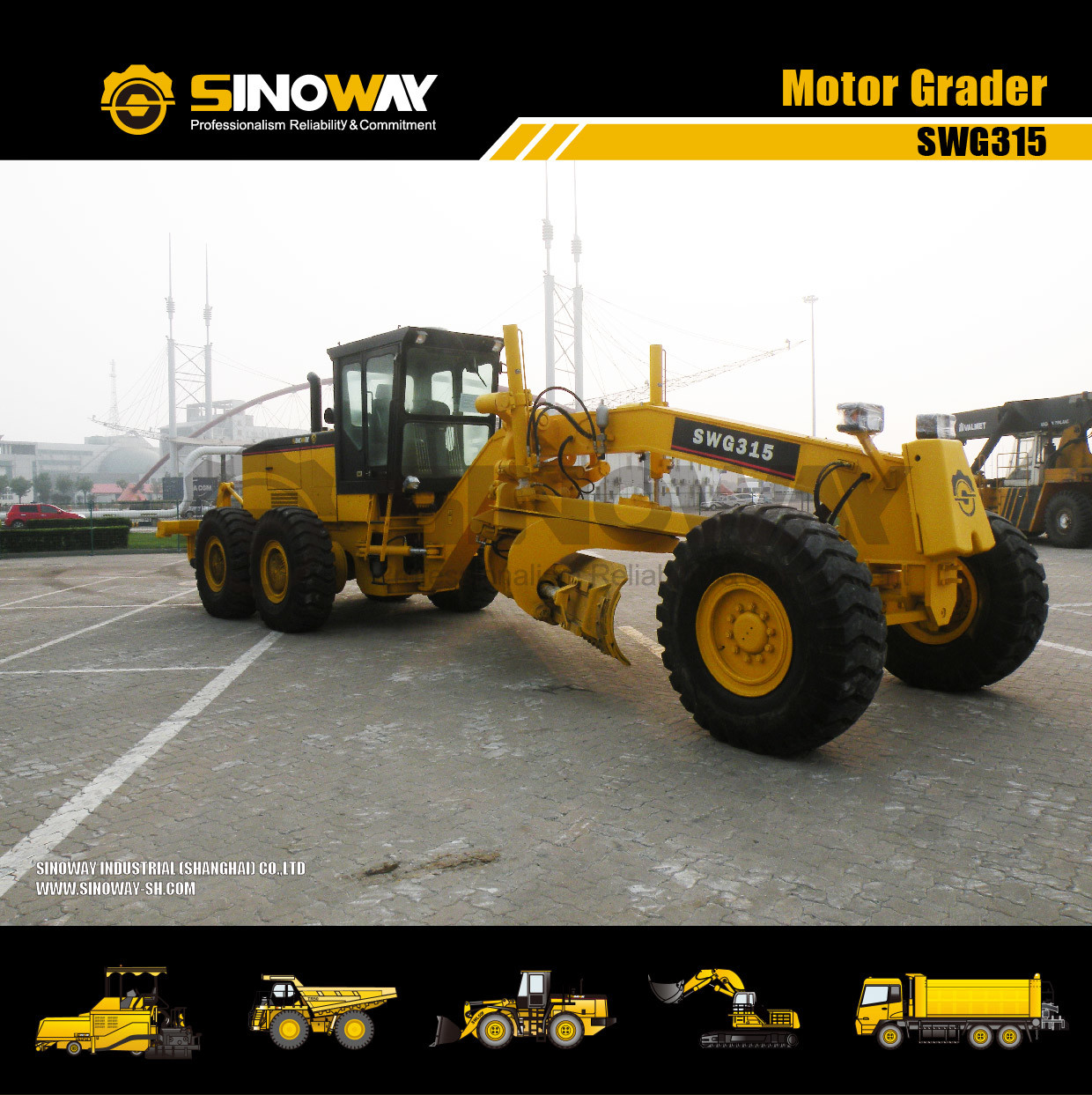 Komatsu Gd825 Motor Grader Wallpapers