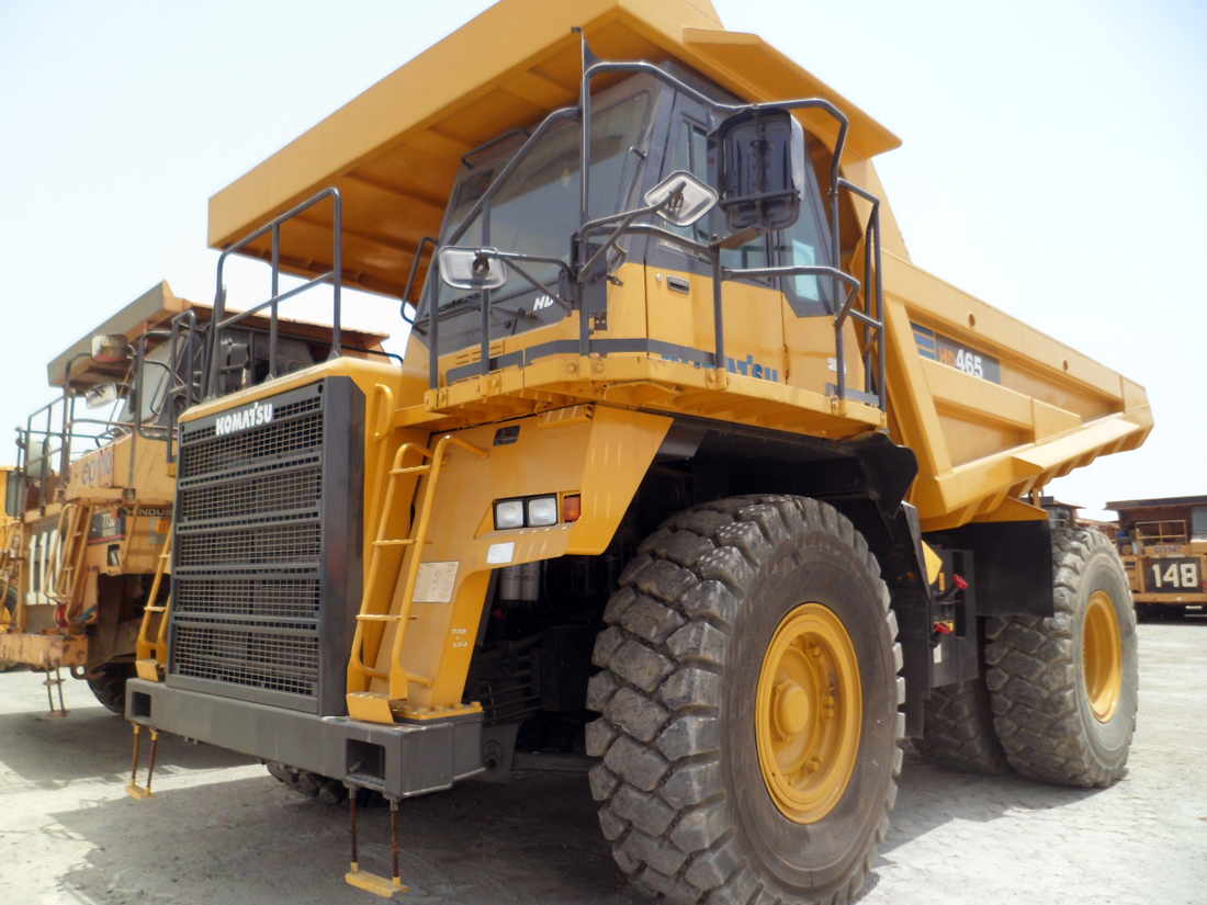 Komatsu Hd465 Dump Truck Wallpapers