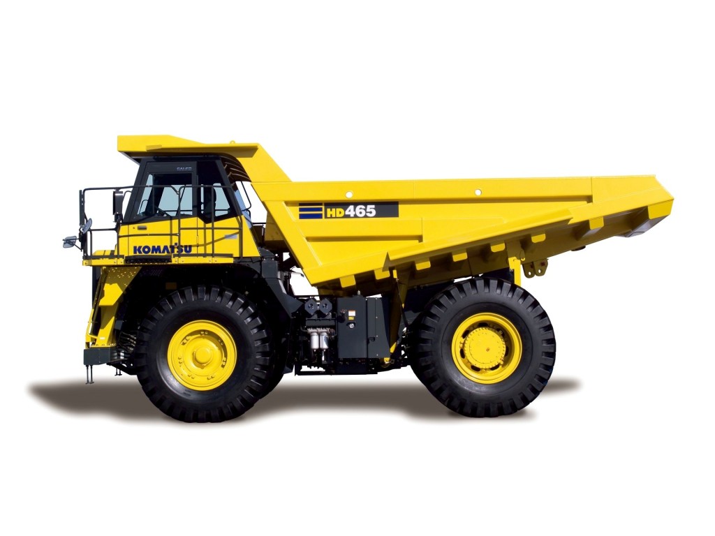 Komatsu Hd465 Dump Truck Wallpapers