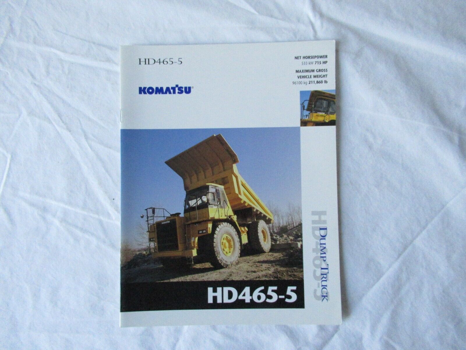 Komatsu Hd465 Dump Truck Wallpapers