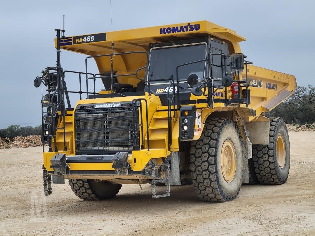 Komatsu Hd465 Dump Truck Wallpapers