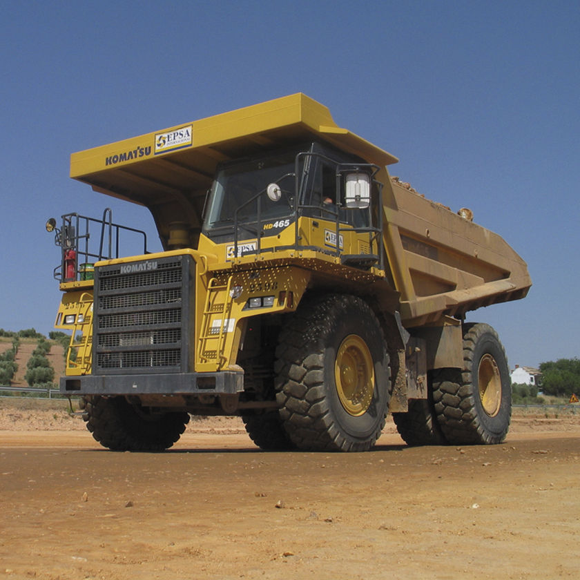 Komatsu Hd465 Dump Truck Wallpapers