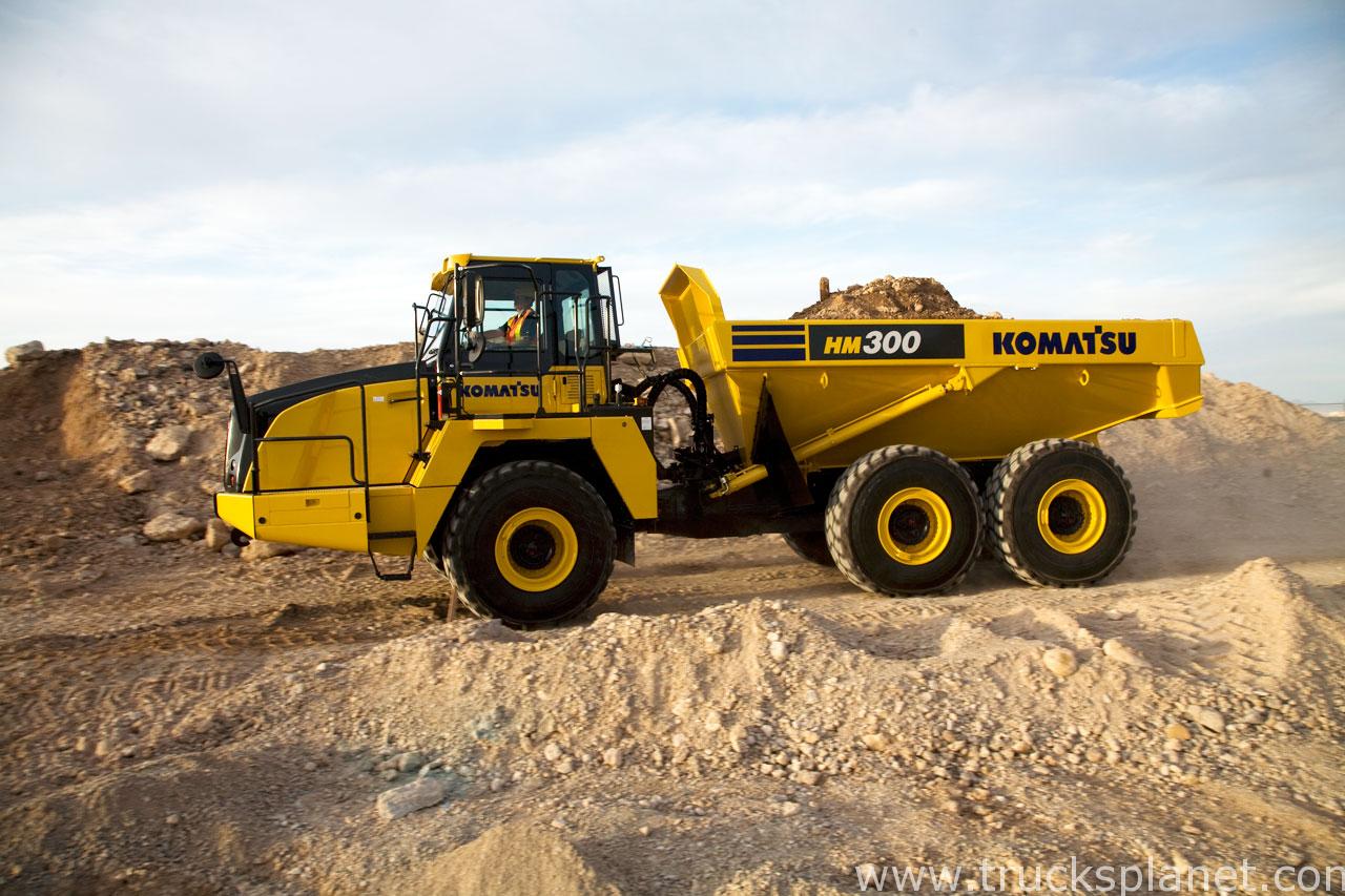 Komatsu Hm400 Wallpapers