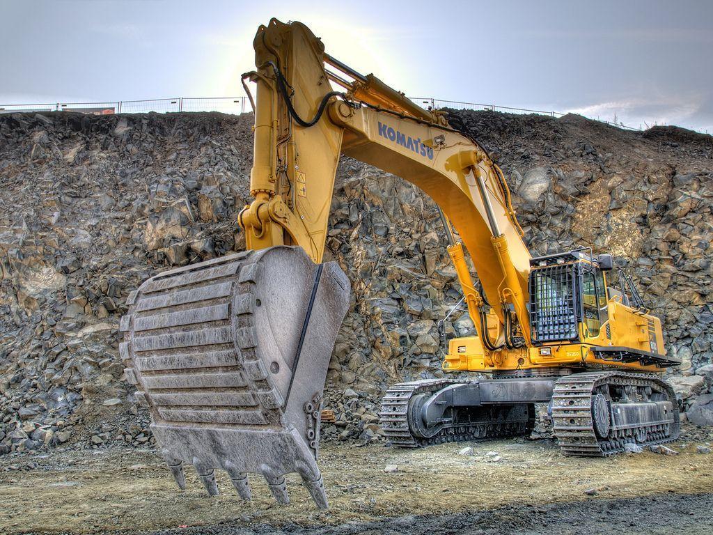 Komatsu Pc850 Excavator Wallpapers