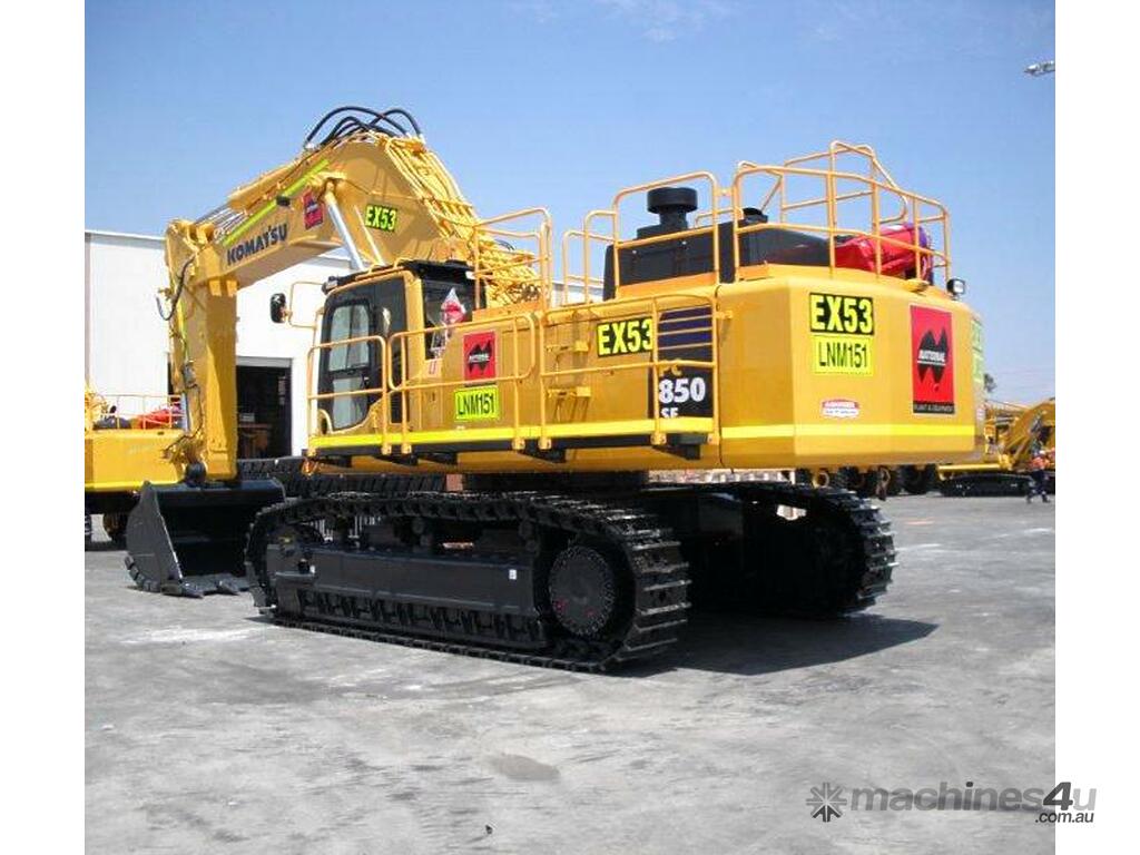 Komatsu Pc850 Excavator Wallpapers