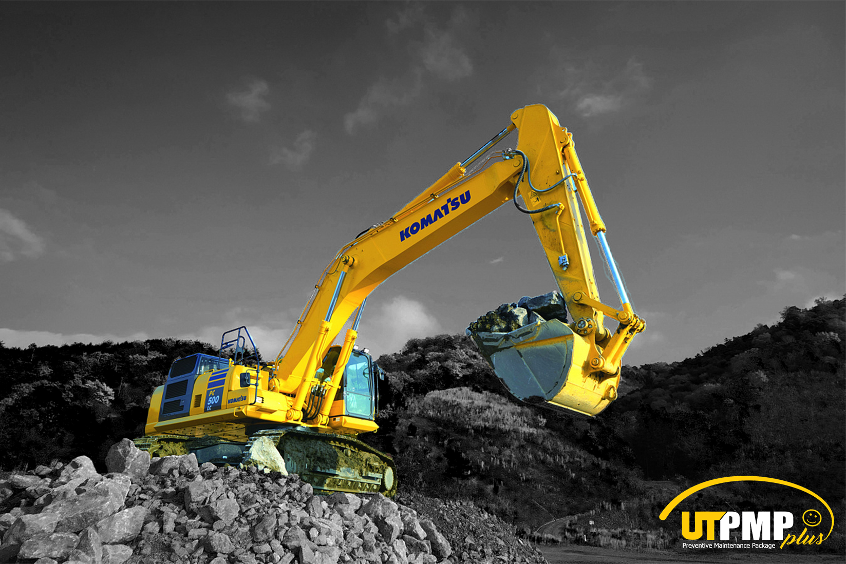 Komatsu Pc850 Excavator Wallpapers