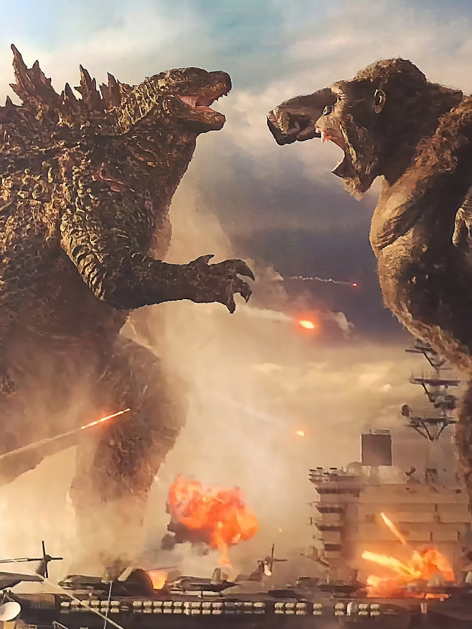 Kong Meets Godzilla Wallpapers