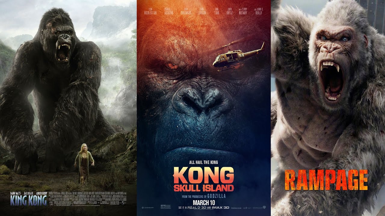 Kong Skull Island All Hail The King 4K Godzilla Wallpapers