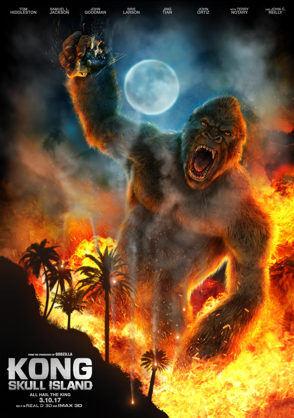 Kong Skull Island Hail The King Wallpapers