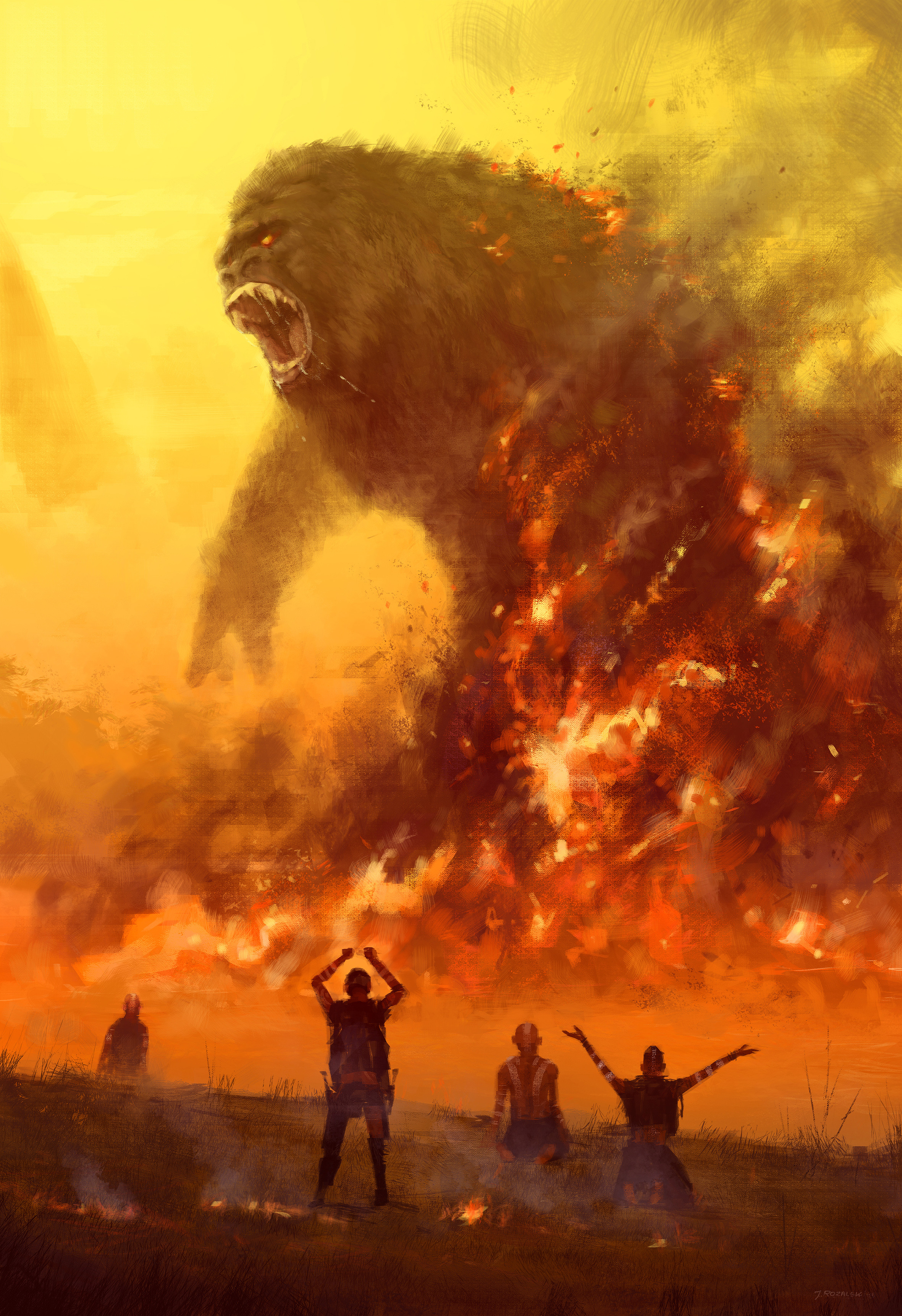 Kong Skull Island King 8K Wallpapers