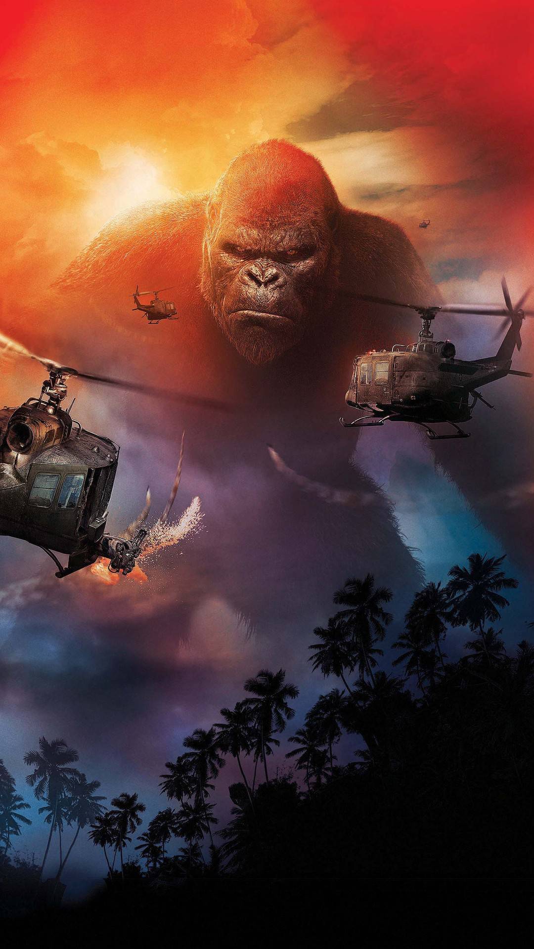 Kong Skull Island Minimal Wallpapers