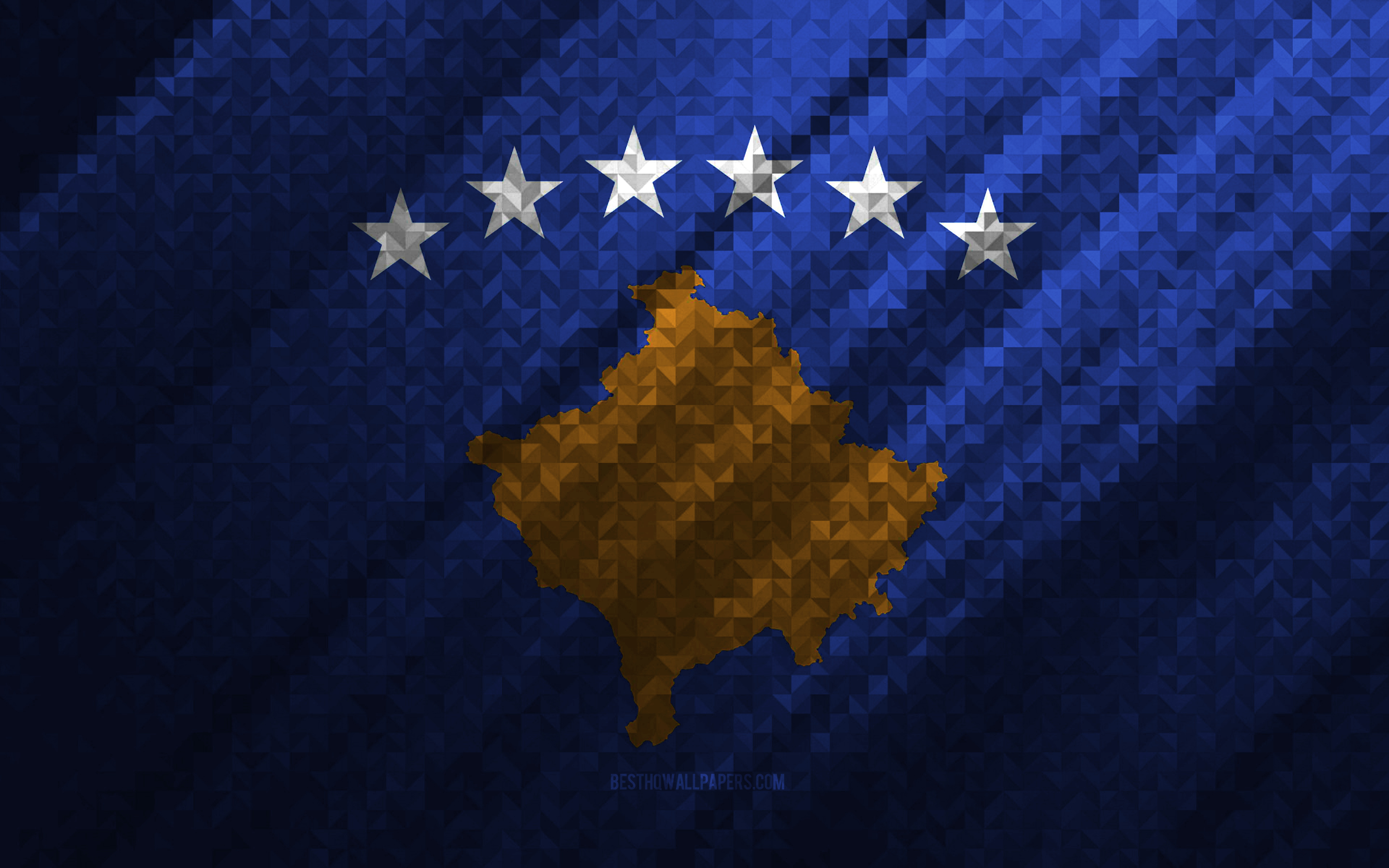 Kosovo Flag Wallpapers